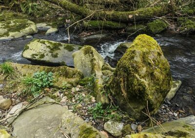 Sillares en el Barbadun