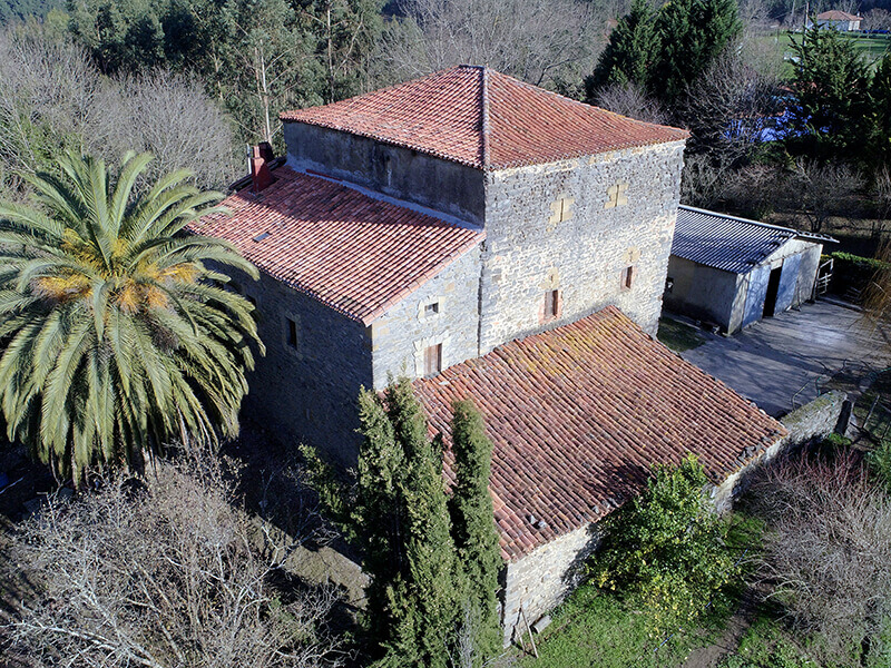 Vista aérea de la torre Garay